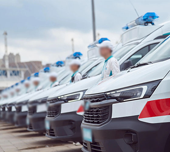 都兰县服务车队展示